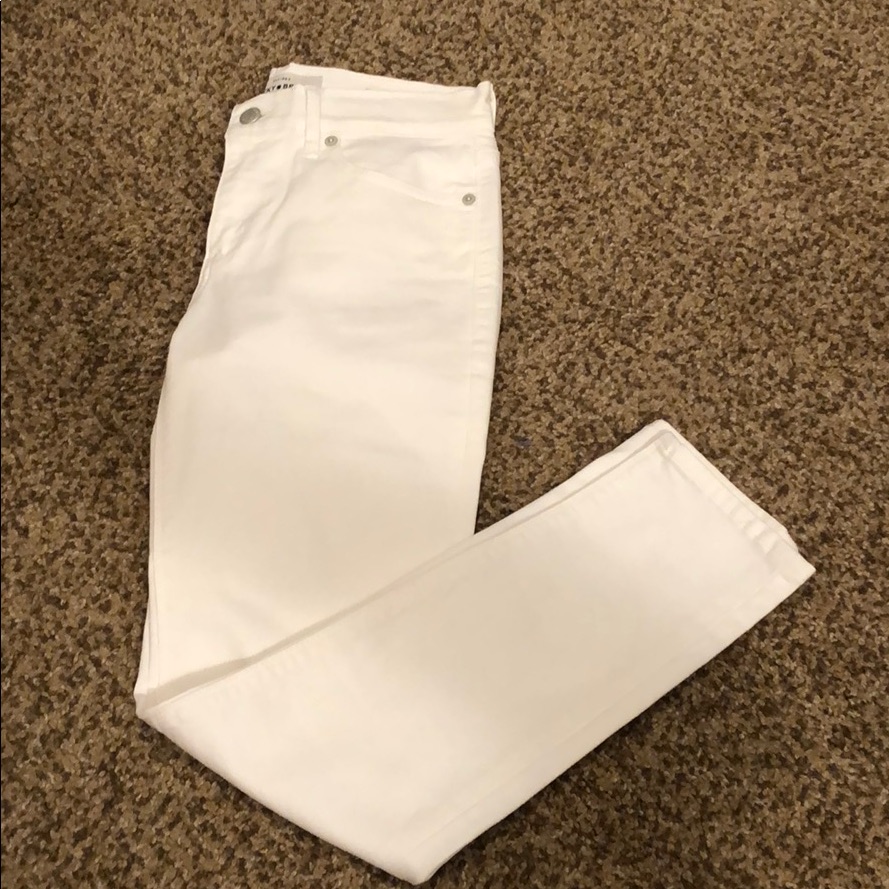 White Lucky Brand Skinny Jeans
